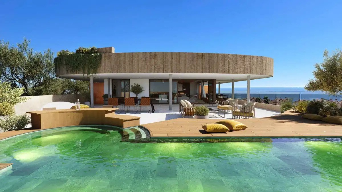 2-Zimmer, 2-Bad Penthouse mit Panoramablick auf das Meer und nachhaltigem Design in El Higuerón