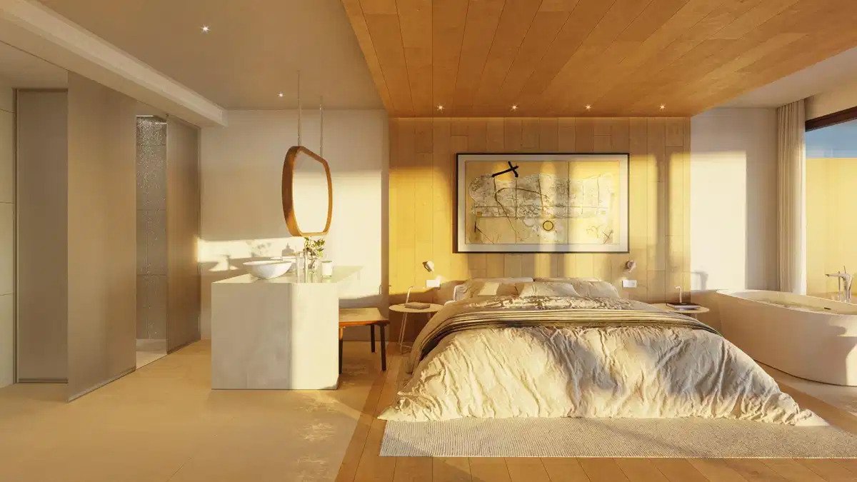 2-Zimmer, 2-Bad Penthouse mit Panoramablick auf das Meer und nachhaltigem Design in El Higuerón