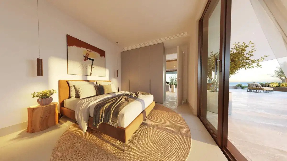2-Zimmer, 2-Bad Penthouse mit Panoramablick auf das Meer und nachhaltigem Design in El Higuerón
