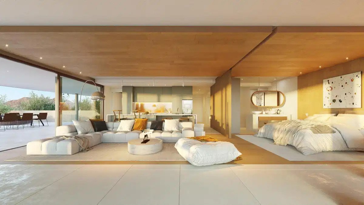 3-Zimmer, 2-Bad-Penthouse mit Panoramablick auf das Mittelmeer in El Higuerón
