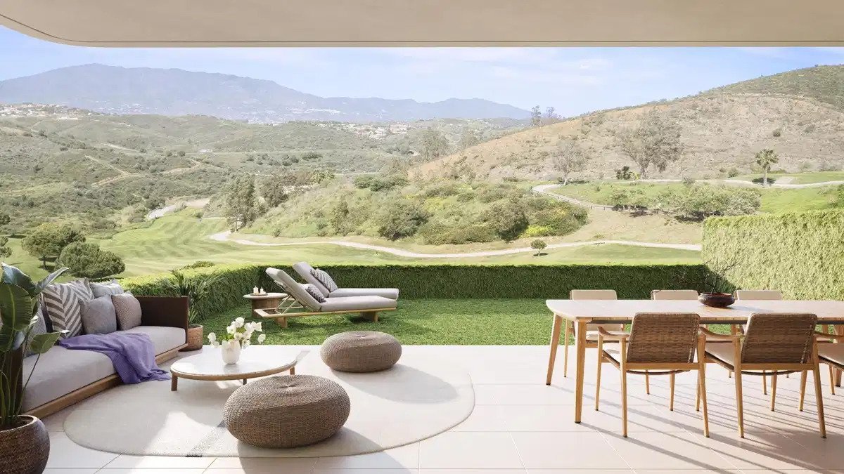 2-Zimmer, 2-Bad-Penthouse mit Panoramablick auf das Meer oder den Golf in Mijas