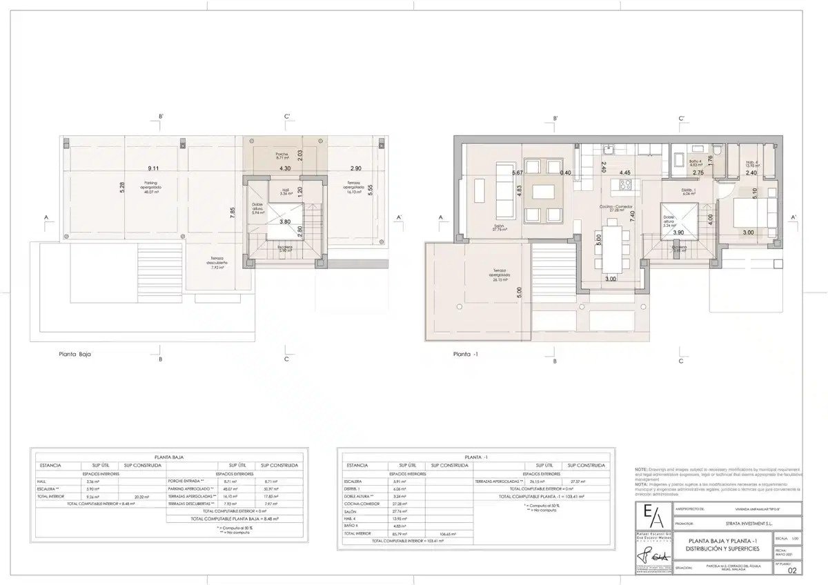 4-Zimmer, 4-Badezimmer Villa mit Panoramablick auf Golf und Meer in Mijas