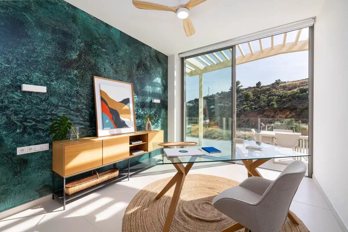 3-Zimmer, 2-Bad Wohnung mit Meer- und Bergblick in El Higuerón, Costa del Sol