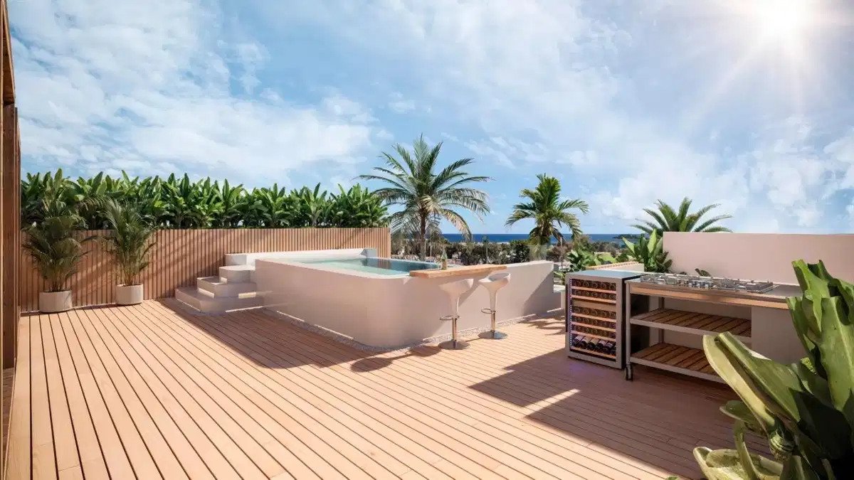 3-Zimmer, 2-Bad Luxus-Neubauwohnung in Marbella West in der Nähe von Puerto Banús