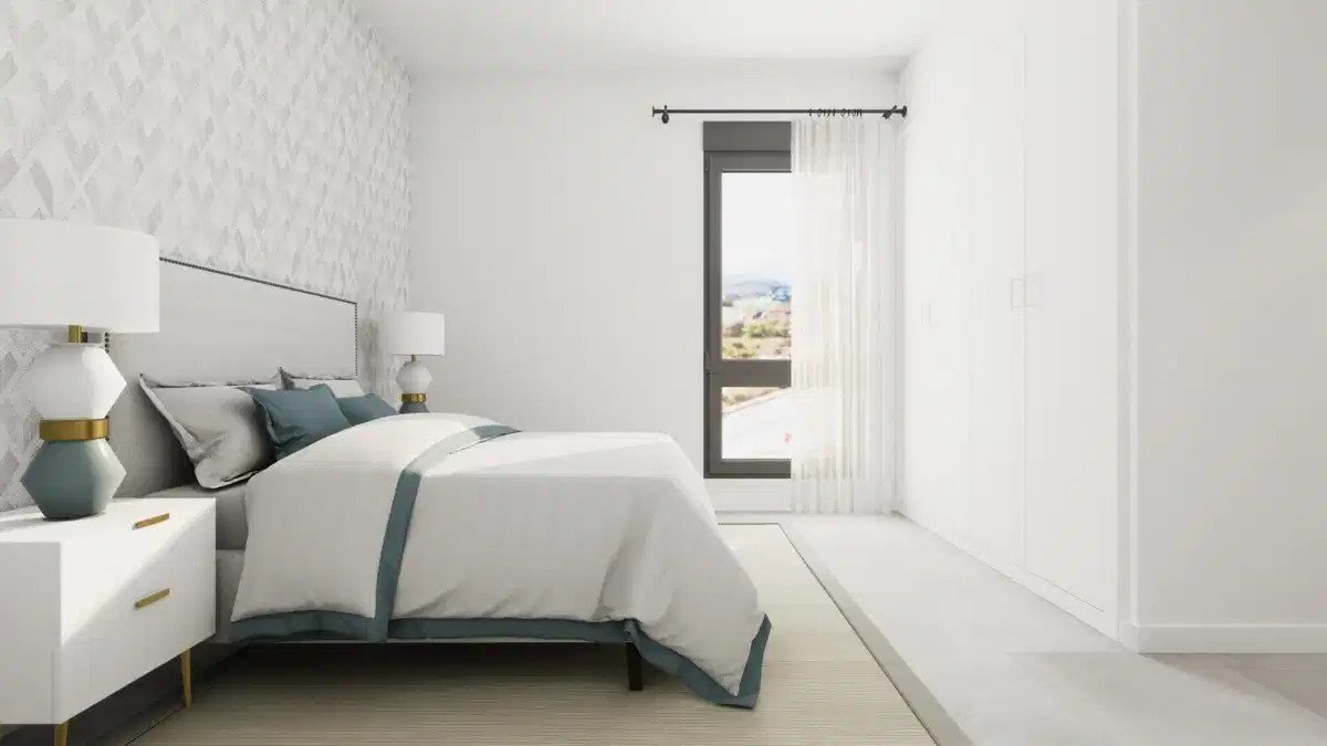 2-Zimmer, 2-Bad Modernes Apartment mit Meerblick in Estepona