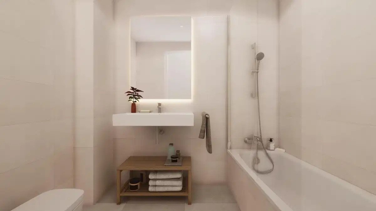 2-Zimmer, 2-Bad Modernes Apartment mit Meerblick in Estepona