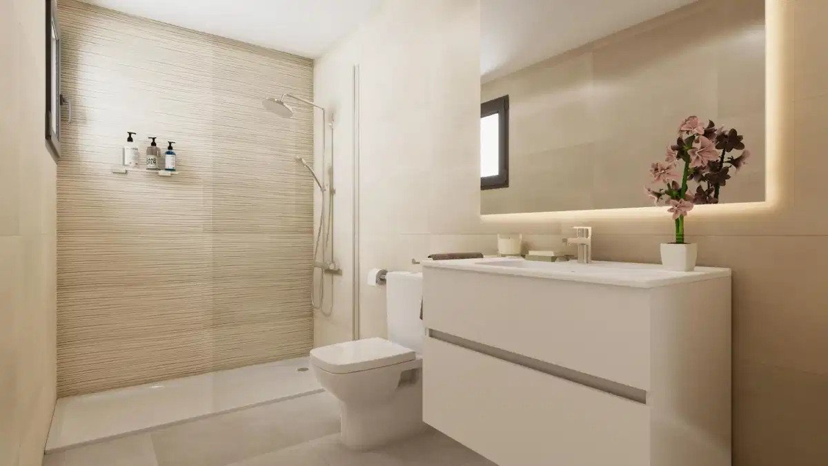 2-Zimmer, 2-Bad Modernes Apartment mit Meerblick in Estepona