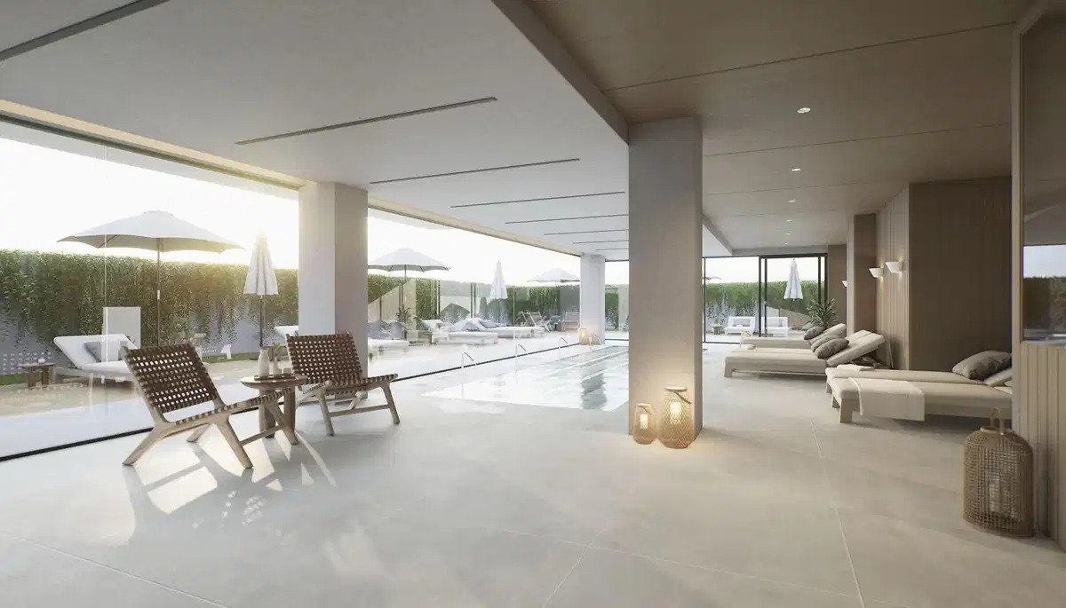 3-Zimmer, 2-Bad-Penthouse mit großzügiger Terrasse und privatem Pool in Las Lagunas de Mijas