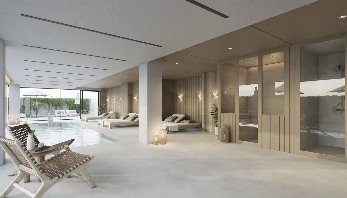 3-Zimmer, 2-Bad-Penthouse mit großzügiger Terrasse und privatem Pool in Las Lagunas de Mijas