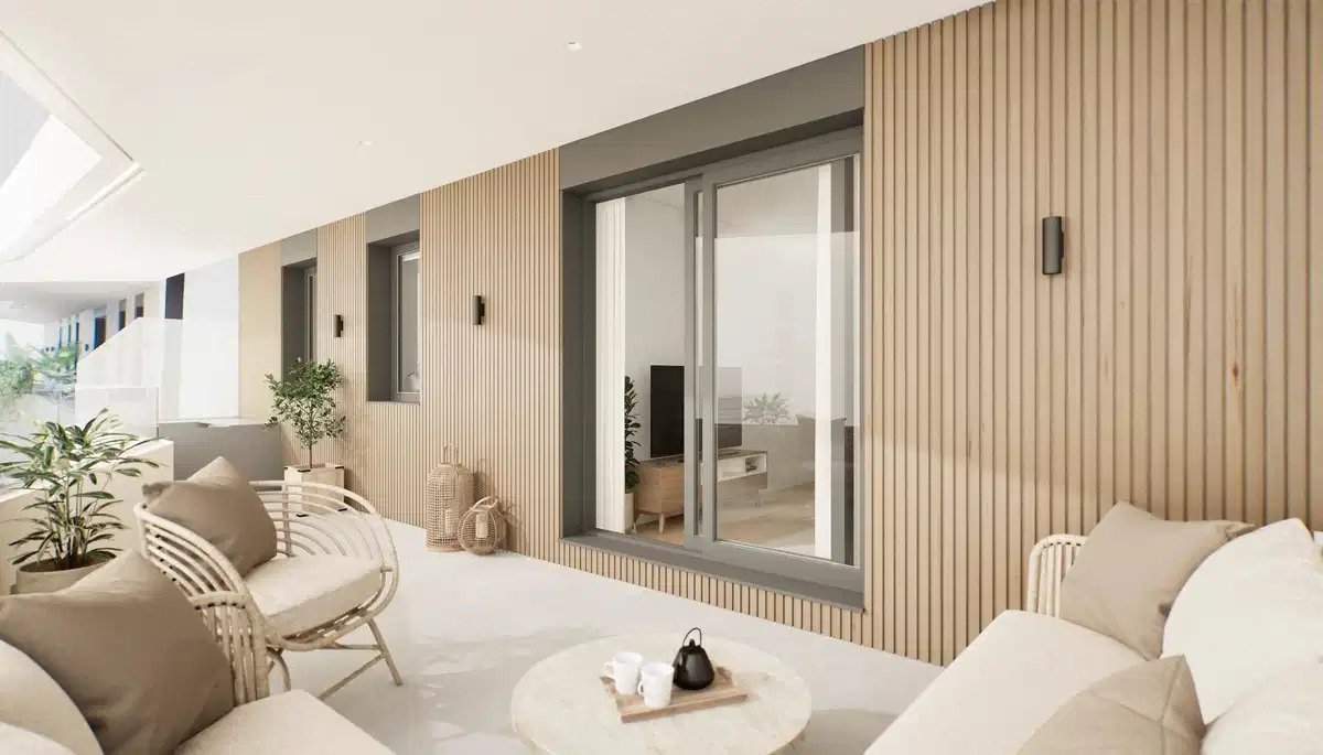 3-Zimmer, 2-Bad-Penthouse mit großzügiger Terrasse und privatem Pool in Las Lagunas de Mijas