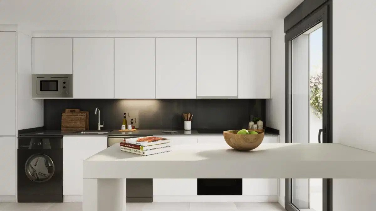 2-Zimmer, 2-Bad-Wohnung mit Meerblick und modernen Annehmlichkeiten in Estepona