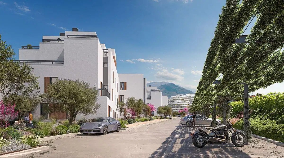 2-Zimmer, 2-Bad-Wohnung mit Meerblick und modernen Annehmlichkeiten in Estepona