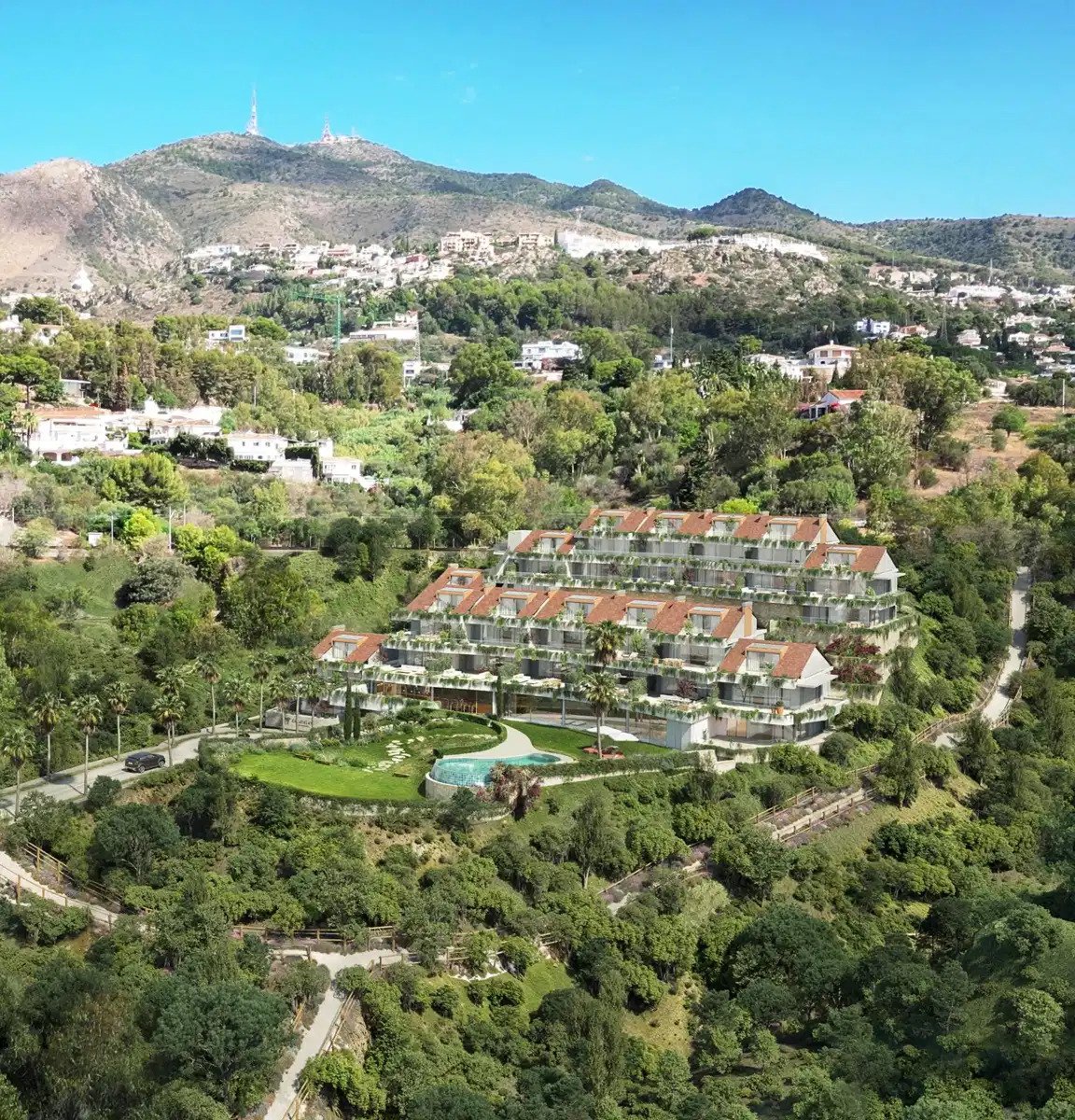 3-Zimmer, 3-Bad Boutique-Apartments mit Meerblick in Torremuelle, Benalmádena