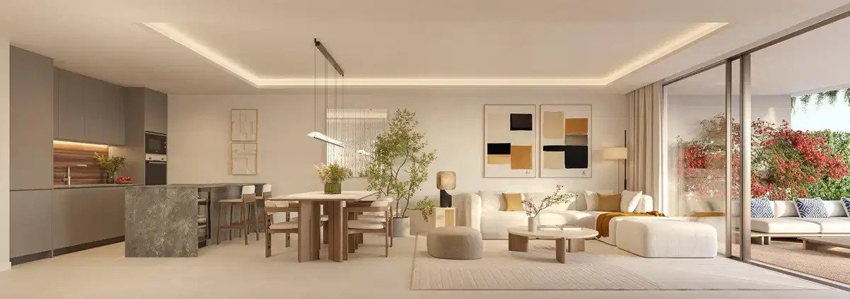 3-Zimmer, 3-Bad Boutique-Apartments mit Meerblick in Torremuelle, Benalmádena