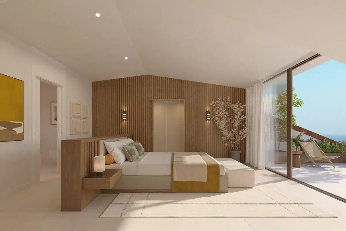 3-Zimmer, 3-Bad Boutique-Apartments mit Meerblick in Torremuelle, Benalmádena