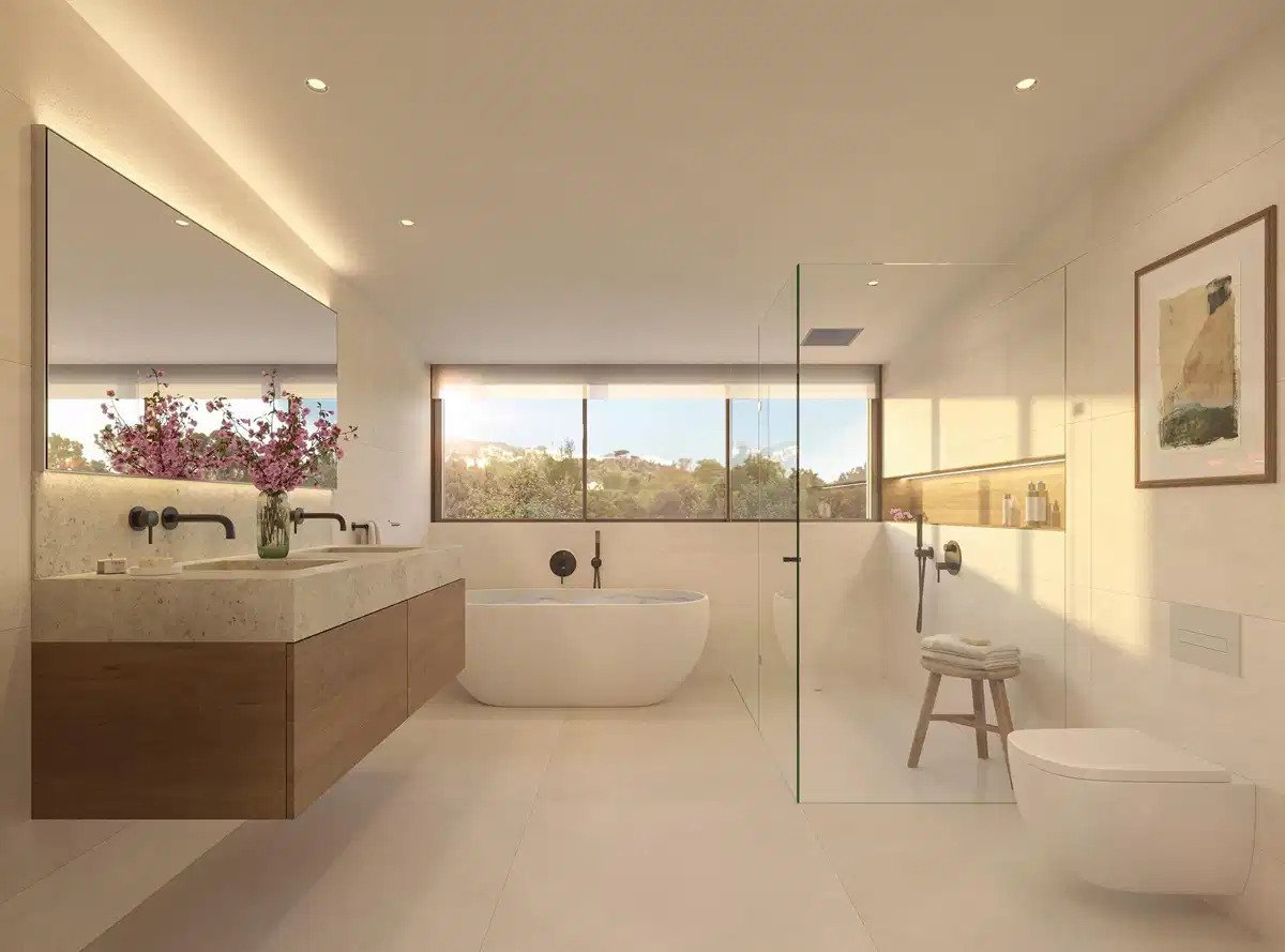 3-Zimmer, 3-Bad Boutique-Apartments mit Meerblick in Torremuelle, Benalmádena