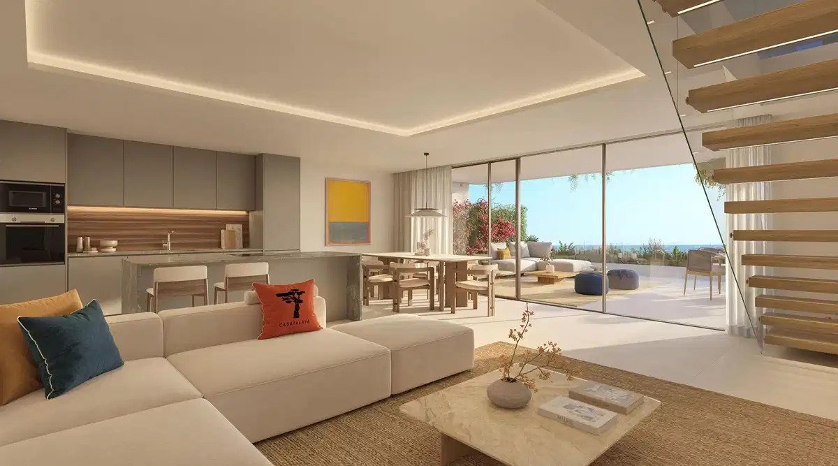 3-Zimmer, 3-Bad Boutique-Apartments mit Meerblick in Torremuelle, Benalmádena