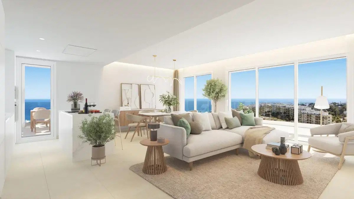 3-Zimmer, 2-Bad Penthouse in La Cala de Mijas mit Garage und Abstellraum