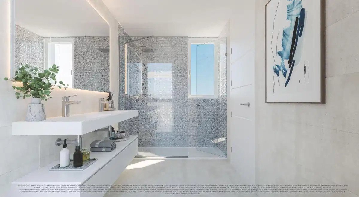 3-Zimmer, 2-Bad Penthouse in La Cala de Mijas mit Garage und Abstellraum
