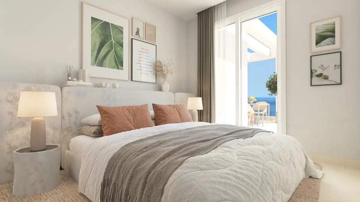 3-Zimmer, 2-Bad Penthouse in La Cala de Mijas mit Garage und Abstellraum