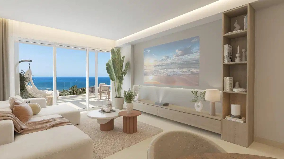 3-Zimmer, 2-Bad Penthouse in La Cala de Mijas mit Garage und Abstellraum