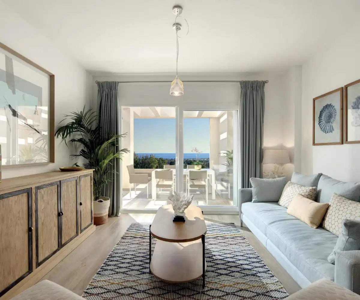 4-Zimmer, 2-Bad Wohnung mit Dachpool und Panoramablick in Nueva Andalucía