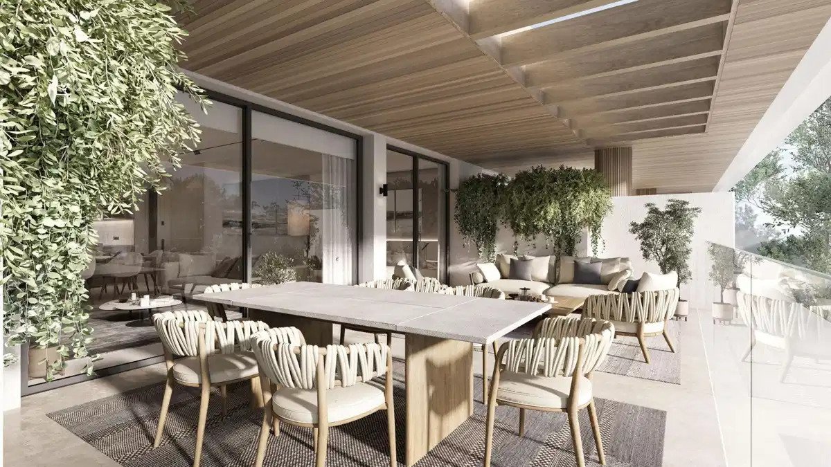 3-Zimmer, 2-Bad Modernes Apartment mit Panoramablick auf das Meer in der Neuen Goldenen Meile