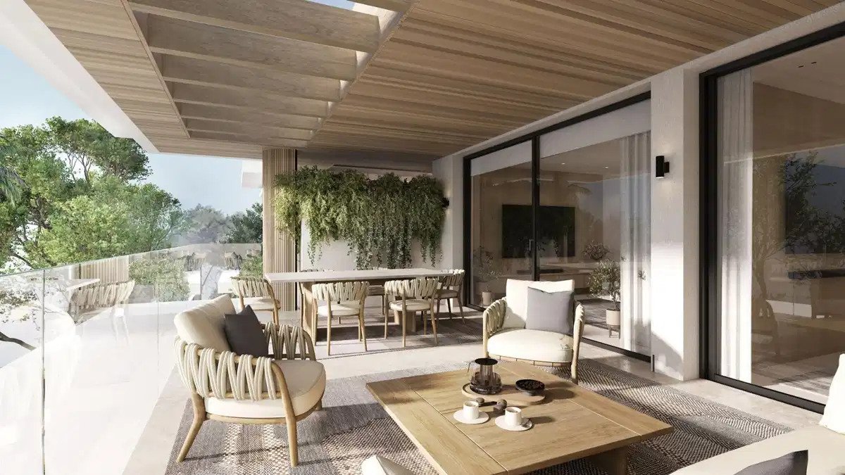 3-Zimmer, 2-Bad Modernes Apartment mit Panoramablick auf das Meer in der Neuen Goldenen Meile