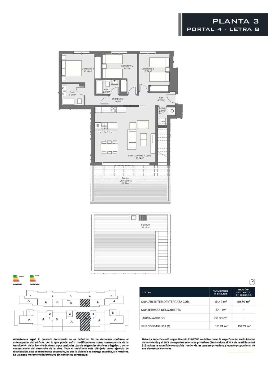 3-Zimmer, 2-Bad-Penthouse mit großzügiger Terrasse und hervorragendem Ausblick in der Nähe des La Carihuela Strandes