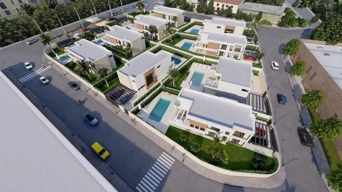 4-Zimmer, 4-Bad Modern Villen mit privatem Pool und Garten in der Nähe des Manilva-Strandes