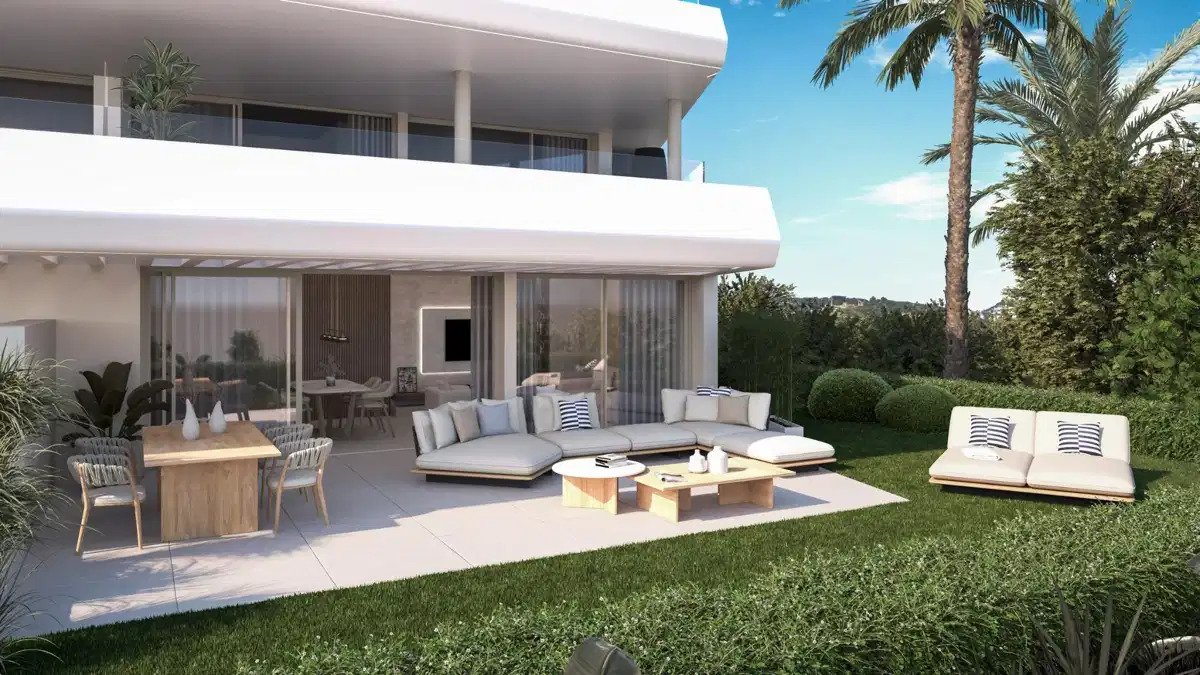 3-Zimmer, 2-Bad-Penthouse mit großzügigen Terrassen und Meerblick in der Nähe von Estepona