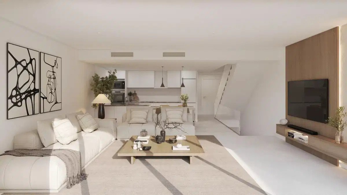 3-Zimmer, 2-Bad Luxus-Reihenhaus mit Meerblick in El Higueron, Fuengirola