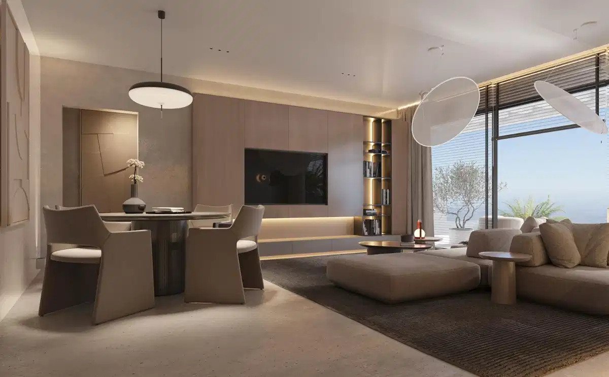 2-Zimmer, 2-Bad Luxuswohnung in der Nähe des Estepona-Strandes mit Panoramablick auf das Meer