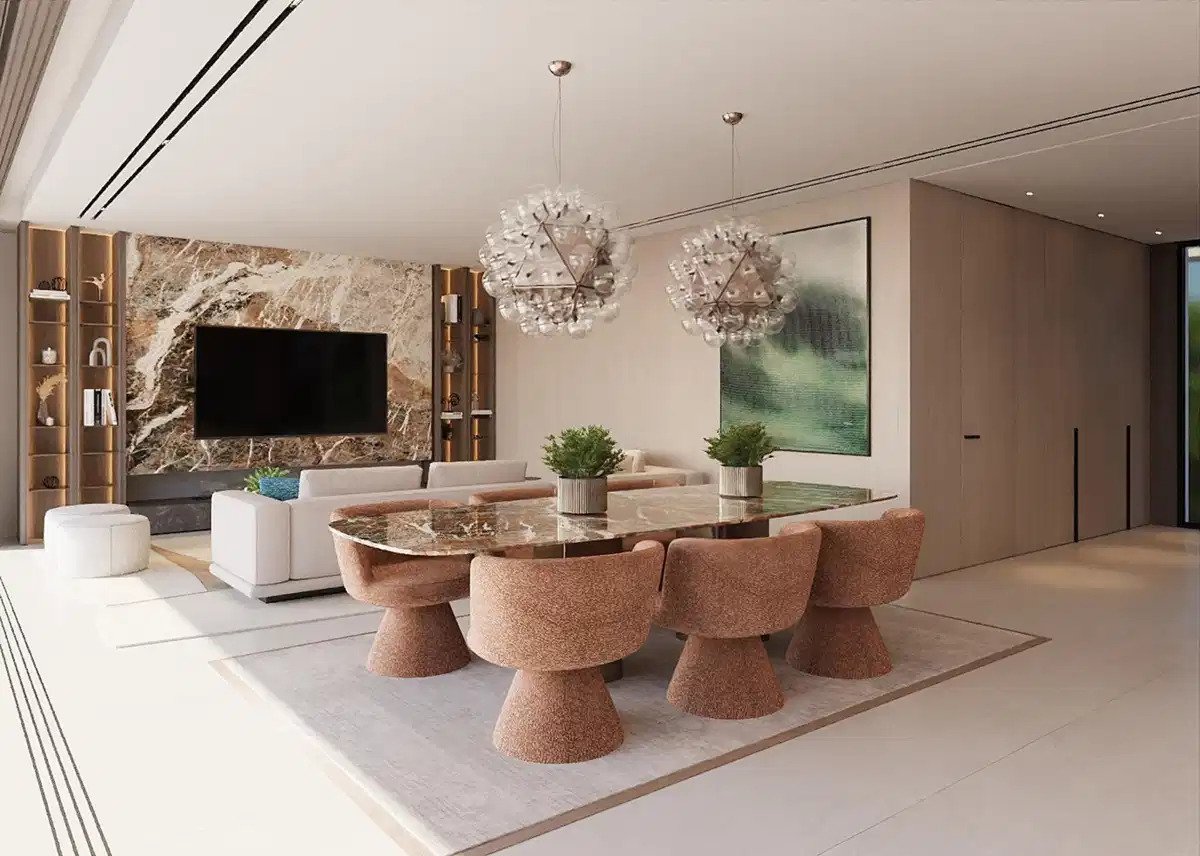 3-Zimmer, 3-Badezimmer Luxus-Reihenhäuser mit Panoramablick auf das Meer und den Golf in La Mairena
