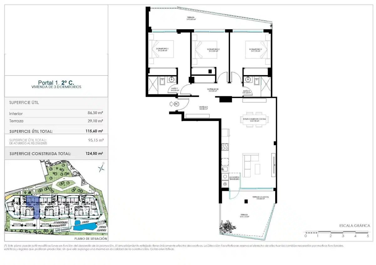 3-Zimmer, 2-Bad, Meerblick Neubauwohnung in Benalmádena