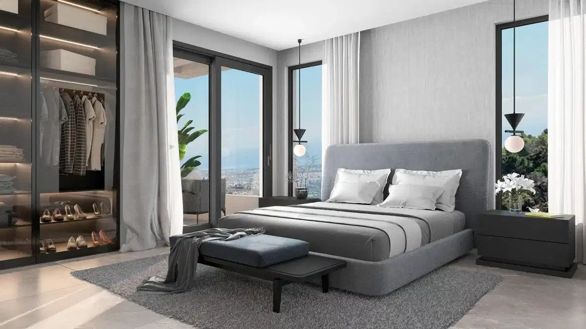 6-Schlafzimmer, 7-Badezimmer Luxusvilla mit Panoramablick auf das Meer in Benahavis