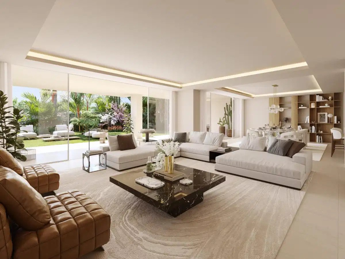 4-Zimmer, 5-Bad-Penthouse mit privatem Pool, Meer- und Bergblick an der Goldenen Meile von Marbella