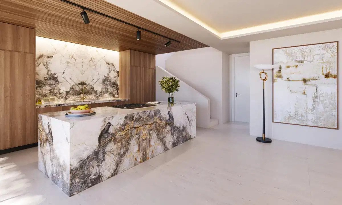 4-Zimmer, 5-Bad-Penthouse mit privatem Pool, Meer- und Bergblick an der Goldenen Meile von Marbella