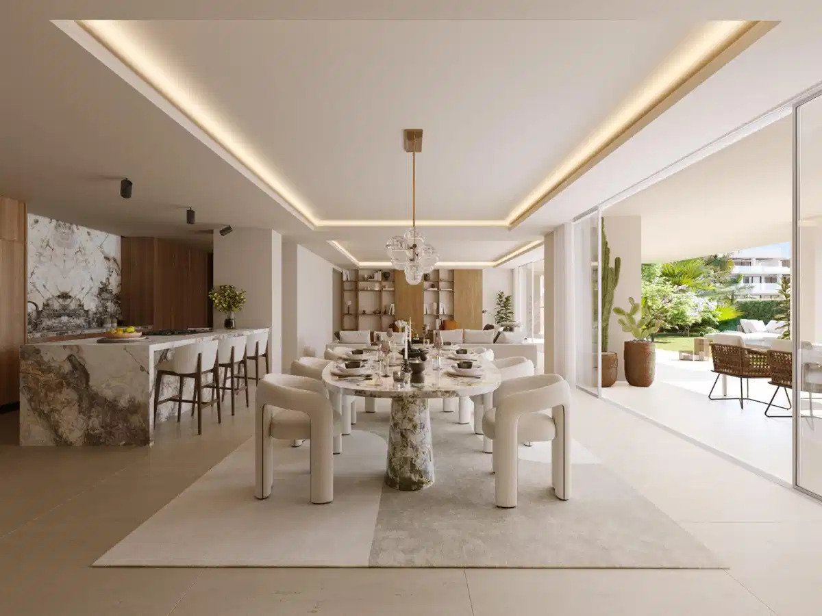 4-Zimmer, 5-Bad-Penthouse mit privatem Pool, Meer- und Bergblick an der Goldenen Meile von Marbella