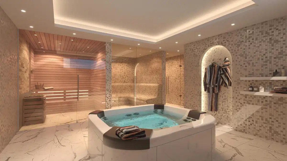 6-Schlafzimmer, 7-Badezimmer Luxusvilla mit Meerblick in El Paraiso Golf, in der Nähe von Estepona