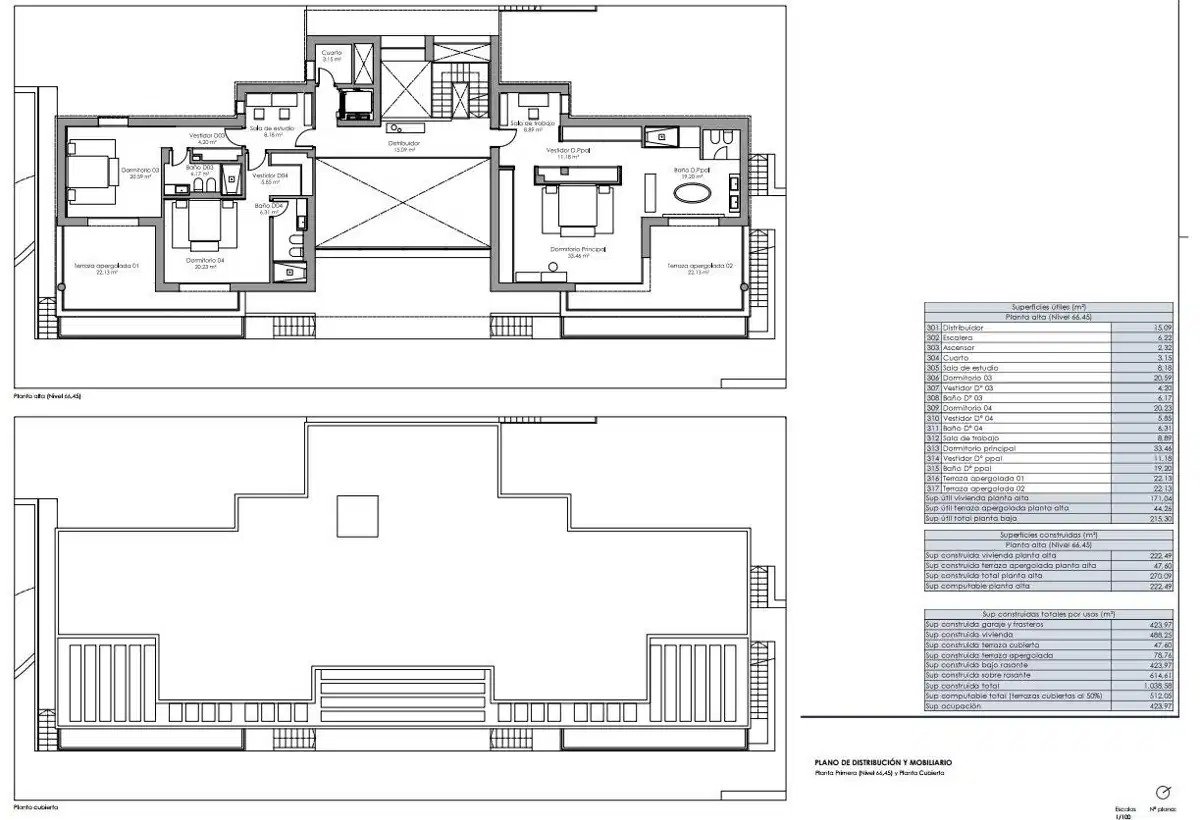 6-Schlafzimmer, 7-Badezimmer Luxusvilla mit Meerblick in El Paraiso Golf, in der Nähe von Estepona