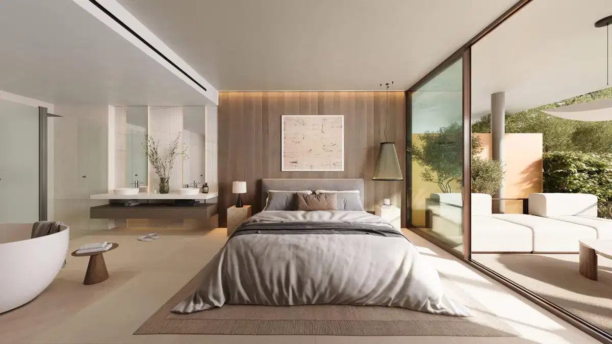 2-Zimmer, 2-Bad Penthouse mit privatem Pool und Meerblick in El Higuerón, Costa del Sol