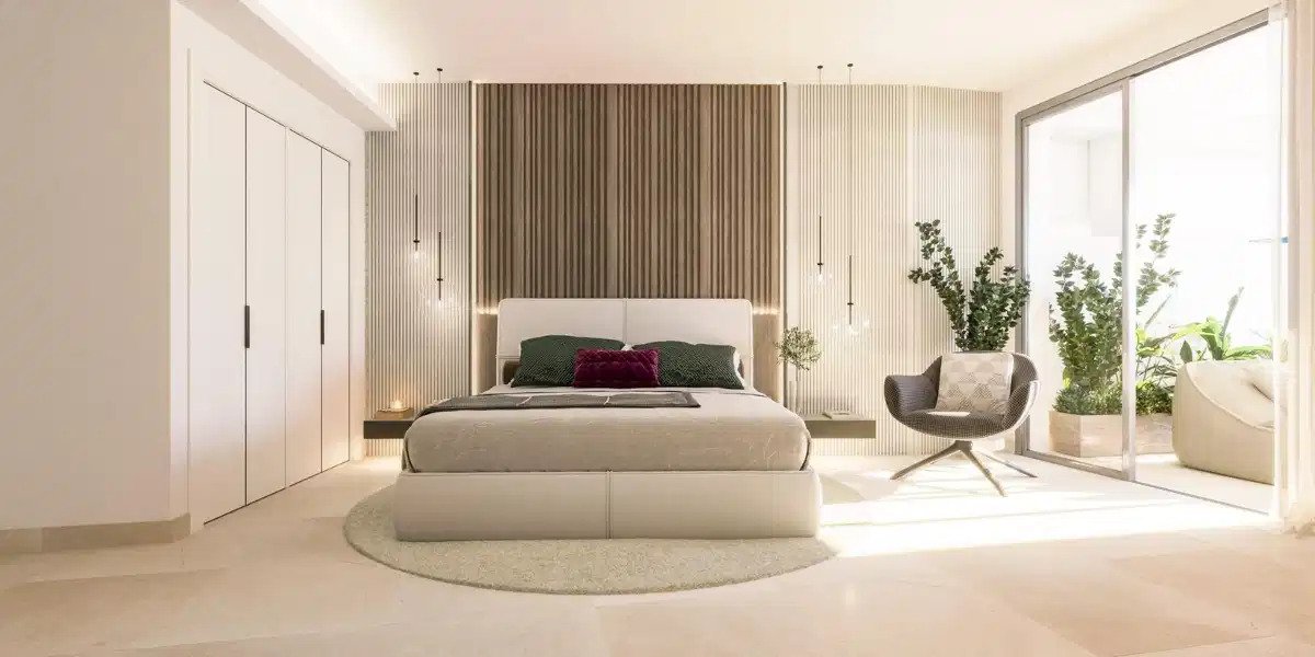 3-Zimmer, 3-Bad Erdgeschosswohnung in einer luxuriösen Urbanisation in Marbella mit Golfblicken