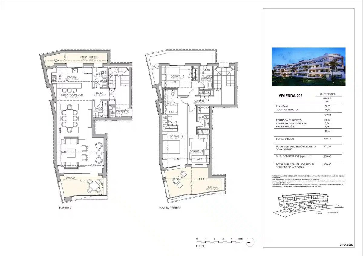 3-Zimmer, 3-Bad Erdgeschosswohnung in einer luxuriösen Urbanisation in Marbella mit Golfblicken