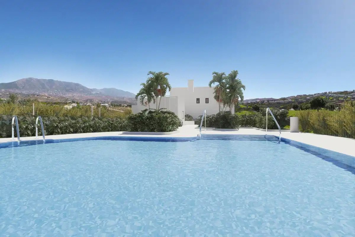 3-Zimmer-Reihenhaus mit 2 Badezimmern und Panoramablick auf den Golfplatz und das Tal im La Cala Golf Resort