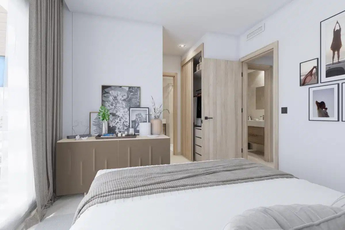 3-Zimmer-Reihenhaus mit 2 Badezimmern und Panoramablick auf den Golfplatz und das Tal im La Cala Golf Resort