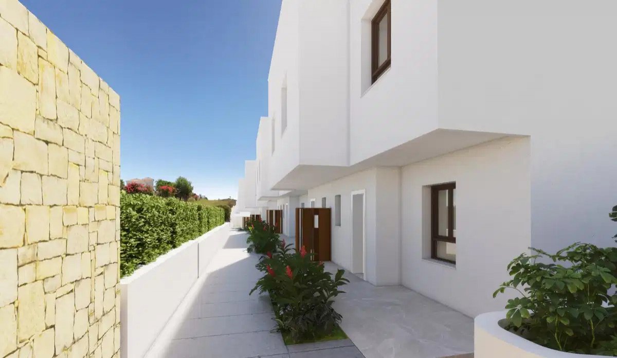 3-Zimmer-Reihenhaus mit 2 Badezimmern und Panoramablick auf den Golfplatz und das Tal im La Cala Golf Resort