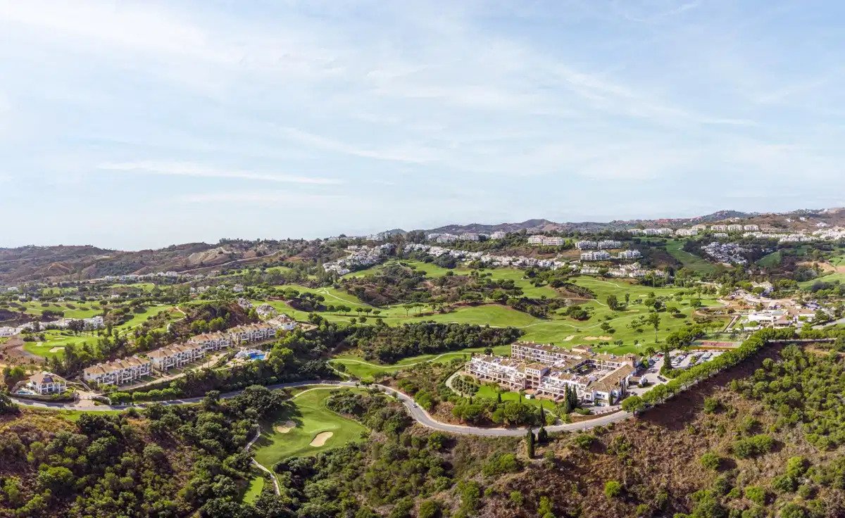 3-Zimmer-Reihenhaus mit 2 Badezimmern und Panoramablick auf den Golfplatz und das Tal im La Cala Golf Resort