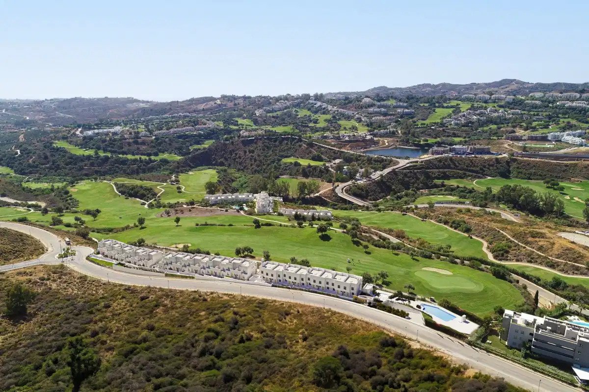 3-Zimmer-Reihenhaus mit 2 Badezimmern und Panoramablick auf den Golfplatz und das Tal im La Cala Golf Resort