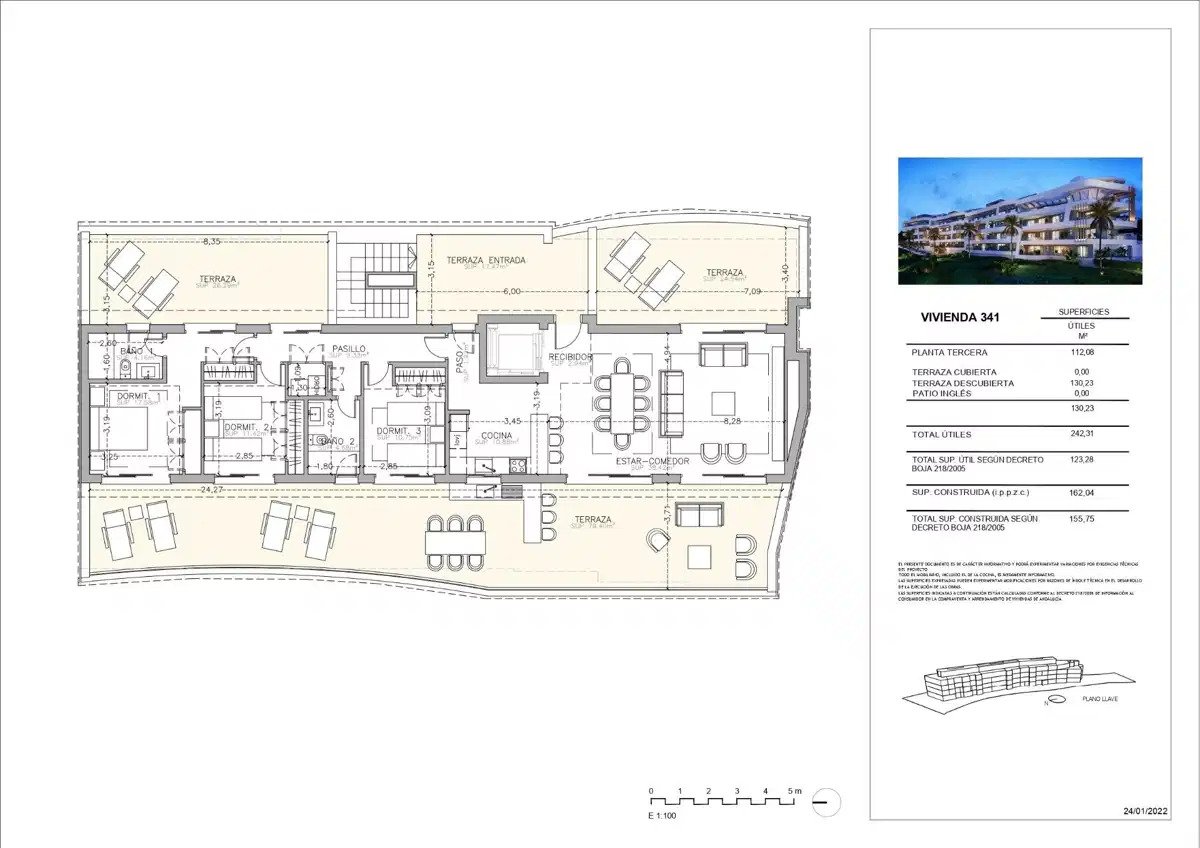 3-Zimmer, 2-Bad Penthouse in der Luxus-Urbanisation Guadalmina Golf, Marbella